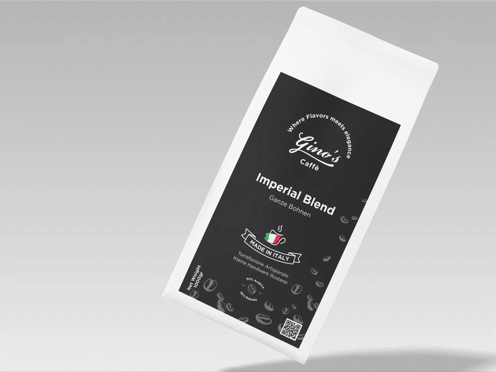 Imperial Blend – ganze Kaffeebohnen im 1-kg-Beutel