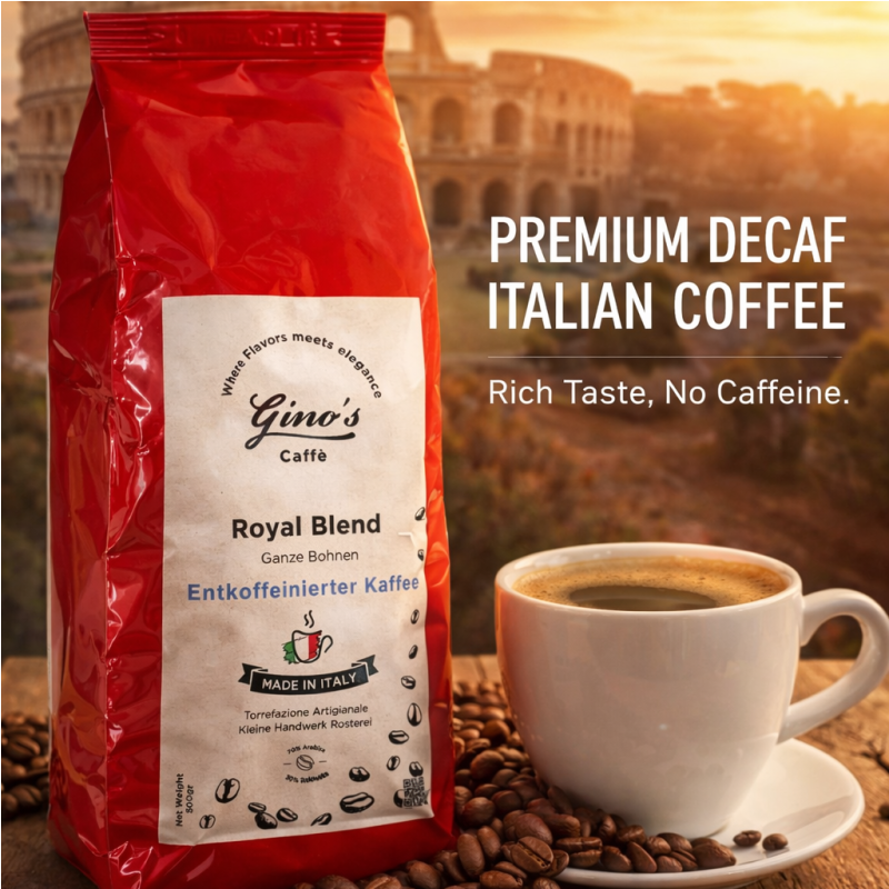 Entkoffeinierte  DECA Royal Blend 500gr