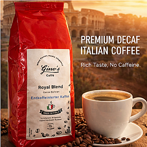 Entkoffeinierte  DECA Royal Blend 500gr